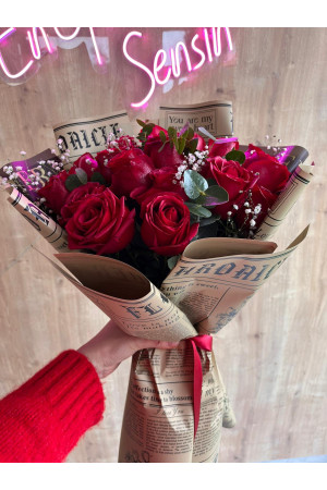 20 Güllü Premium Kraft Tasarım